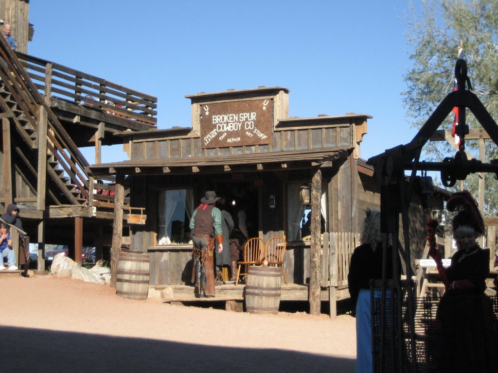 Ghost Town in Goldfield by pendenga