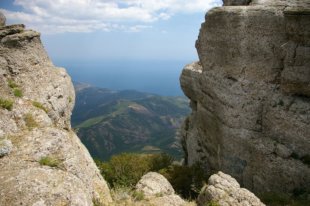 View from the mountain Demerdji by Vadim Anokhin