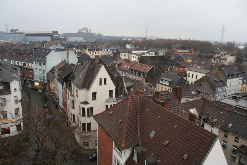 Über den Dächern von Ruhrort, Richtung NNO by bo2p