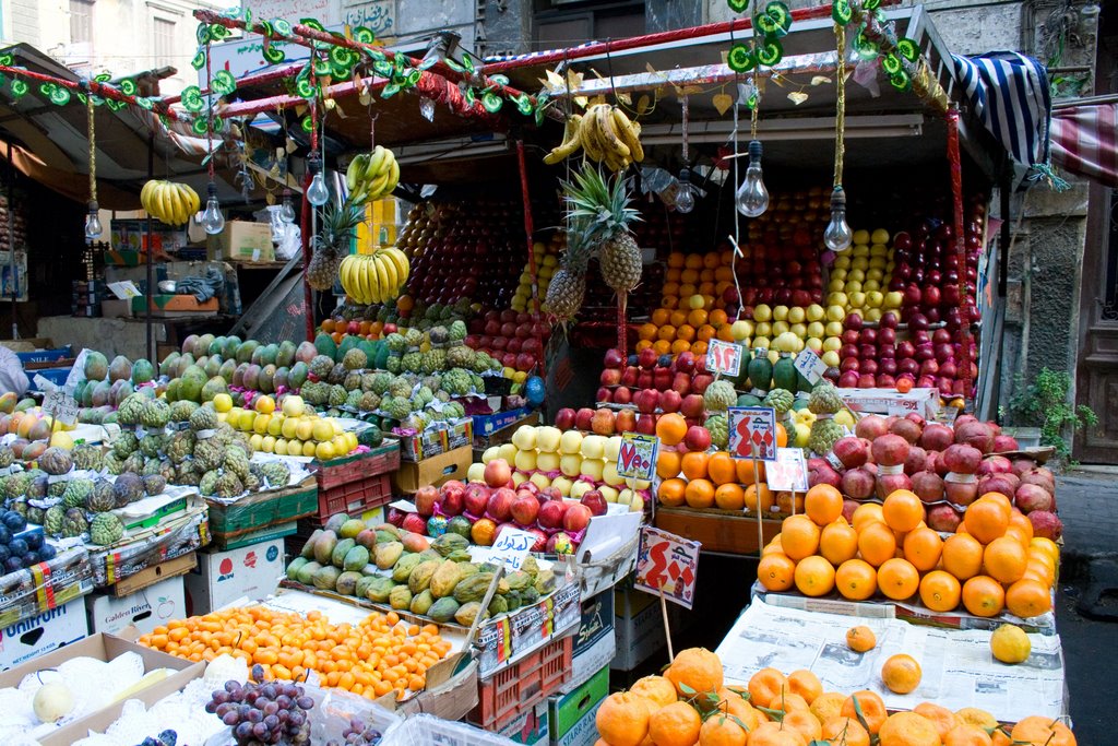 Fruit Market in Cario by jkolnick