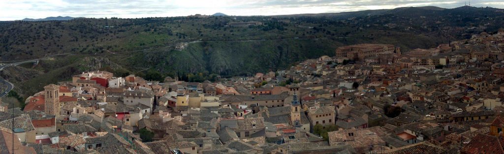 A general view of Toledo from Alcazar's tower by Spiritualized Kaos