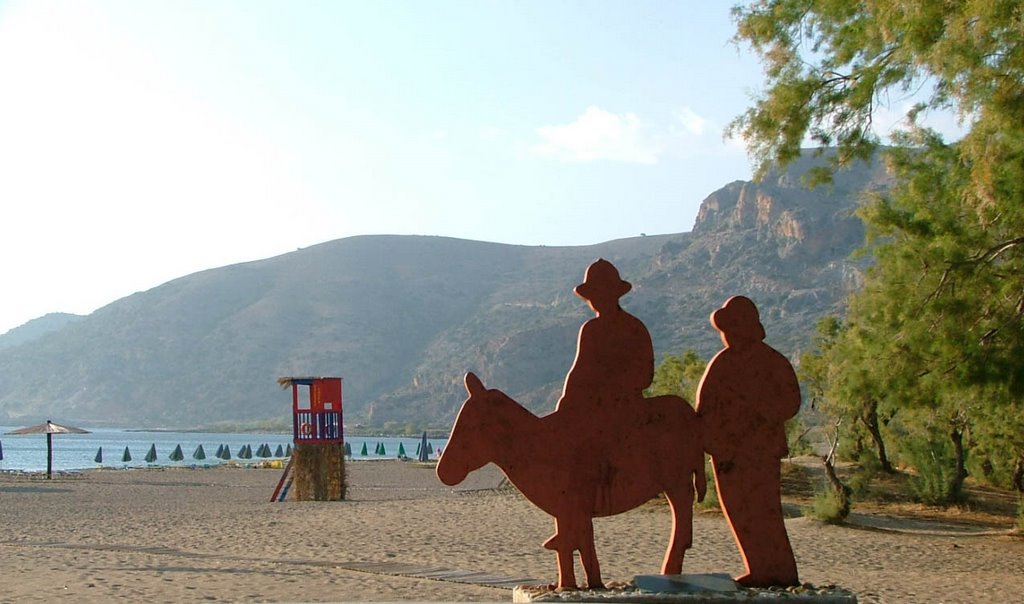 Paleohora . The beach by erikpraisos