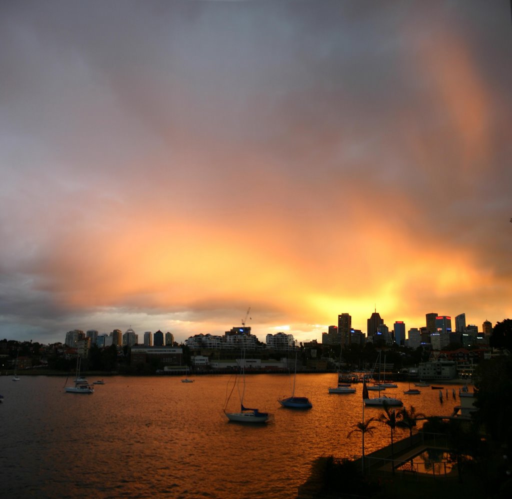 Neutral Bay on Fire by VooDooD