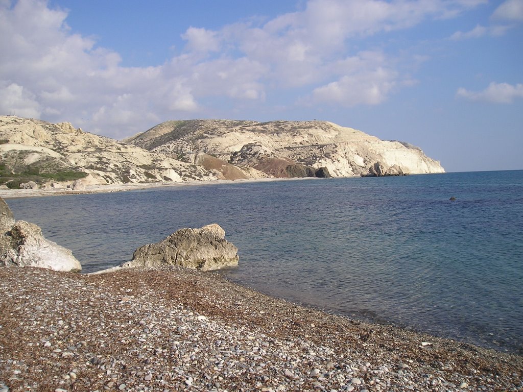 Near Petra Tou Romiou, Cyprus by paulacallow