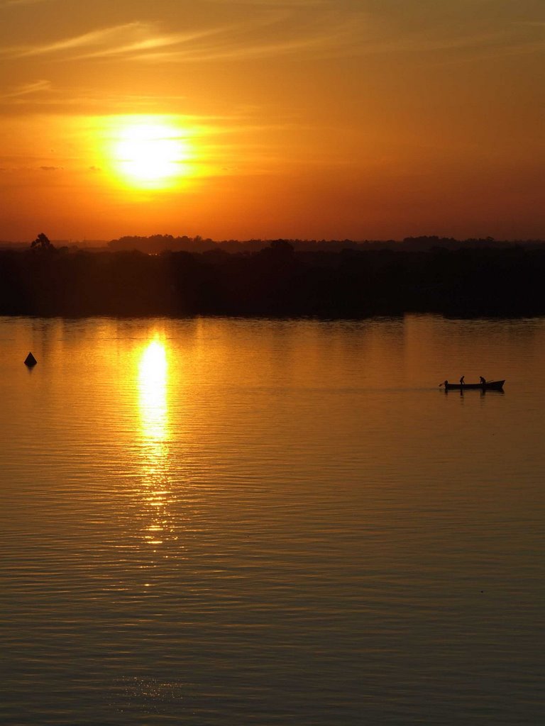 Por do sol - Porto Alegre by harukim