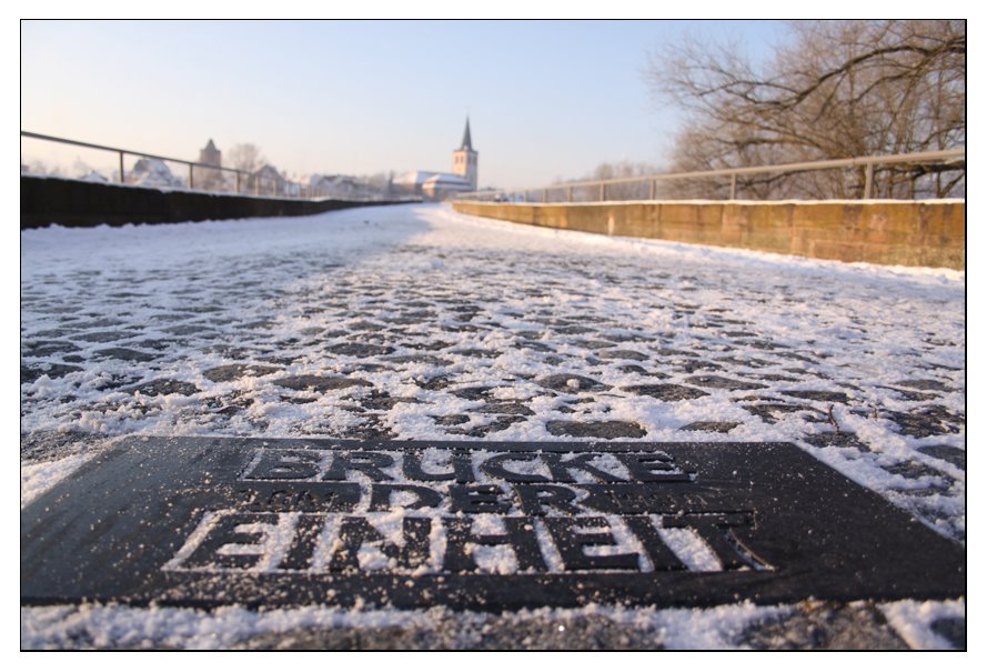 Brücke der Einheit / Vacha by wolframweb