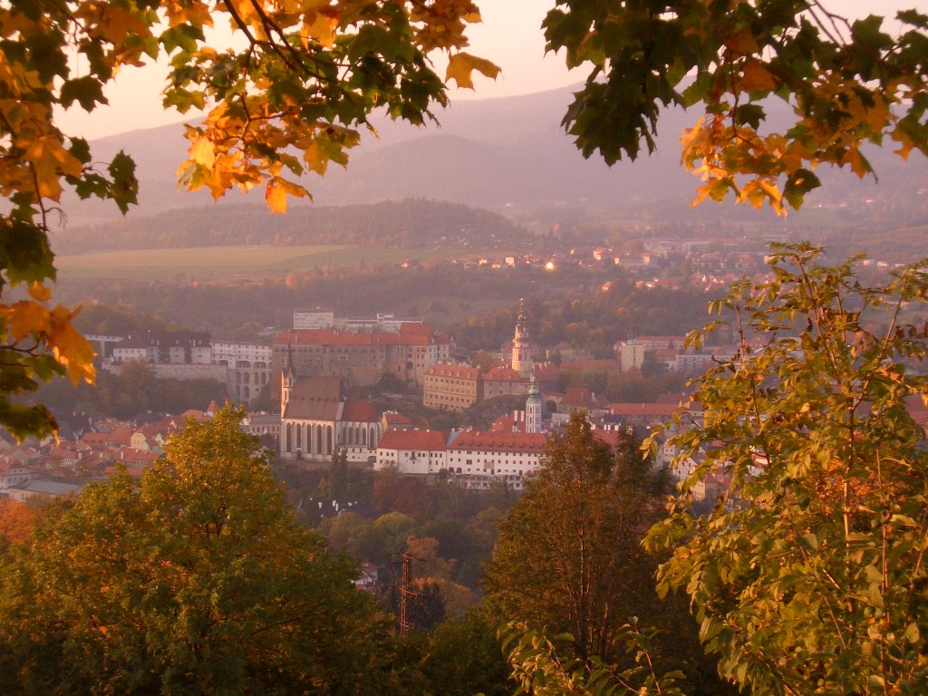 View to Cesky Krumlov by aurorajolanda - NO VIEW!