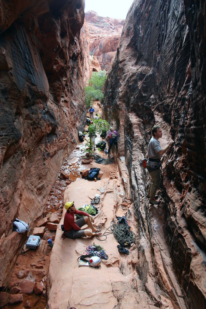 Red Rocks - Black Corridor! by Jon McDermid