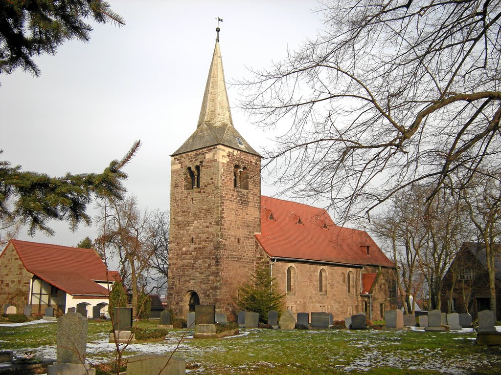 Kirchscheidungen - Dorfkirche by Karl-Hans Vollrath