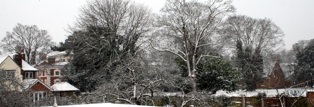 Aylesbury, Bierton Road, 2 February 2009, snow by tendarum