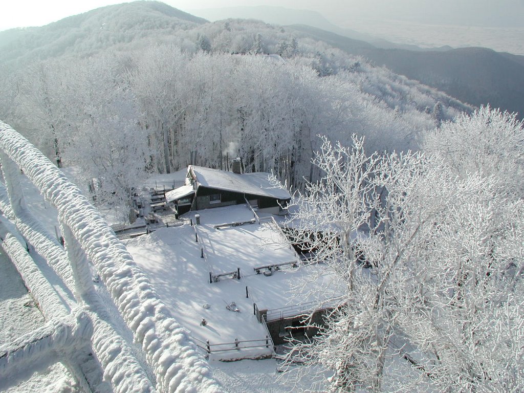 Sljeme from TV tower by krkanx