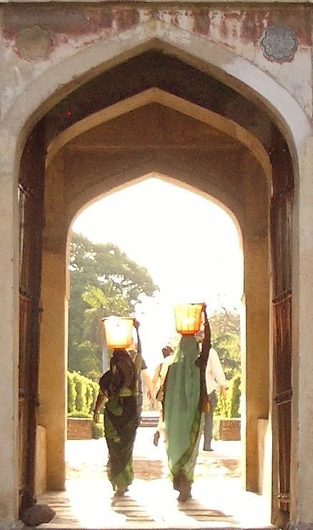 2 indien at Humayun´s tomb by vascodagama