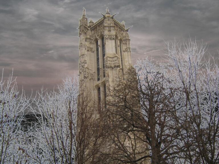 France.Paris...La Tour St-Jaques... by Raymond Grelet