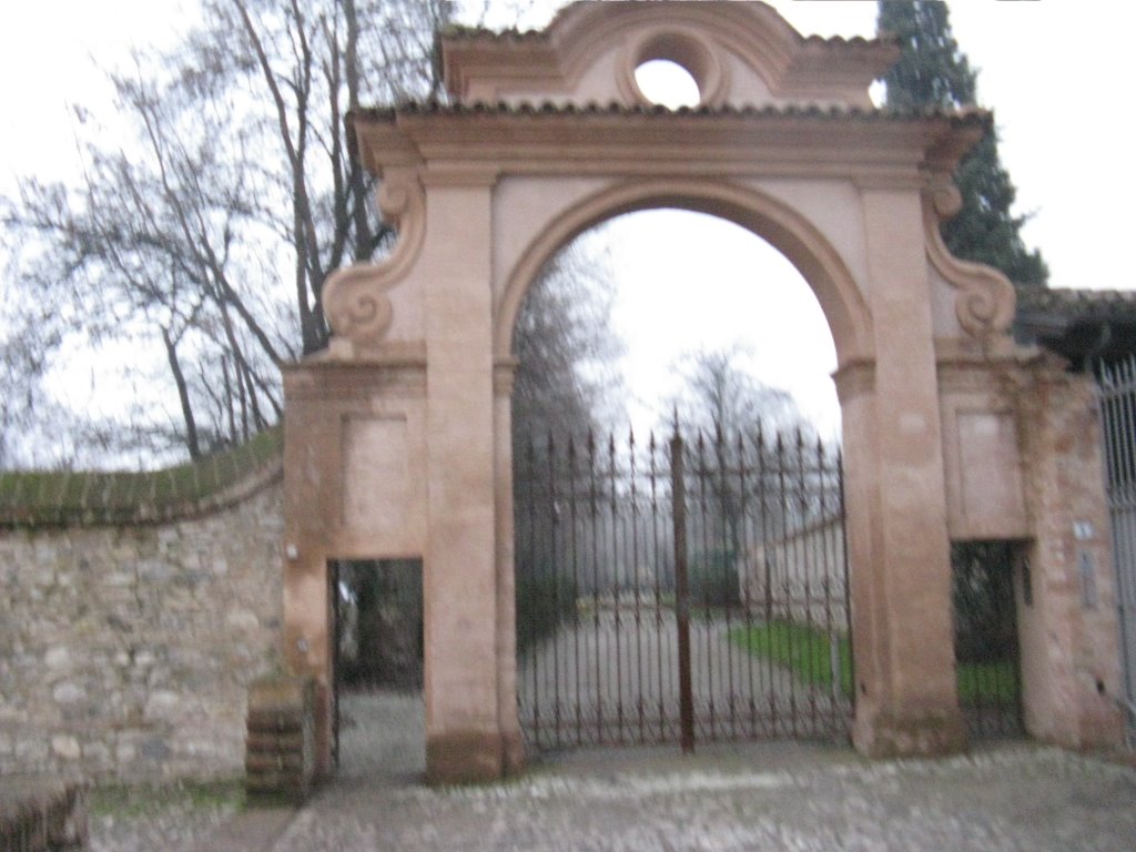 Parco Vistarino, ingresso monumetale by andrea poletti