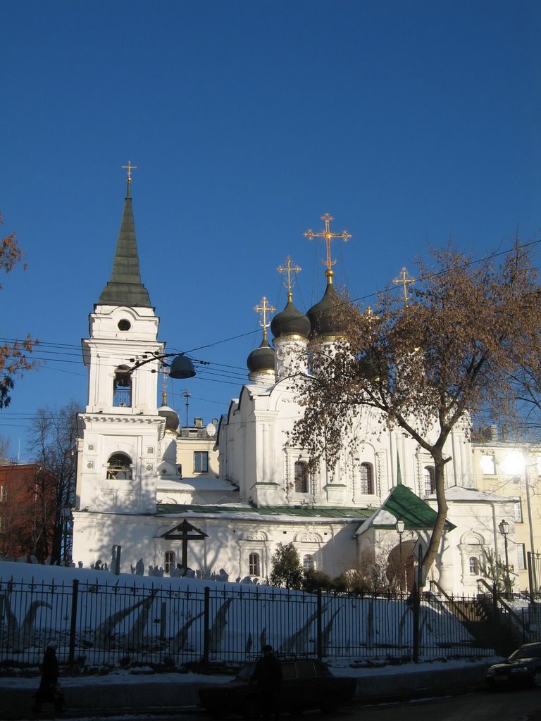 Kniaz Vladimir's church in Old gardens by Yustas