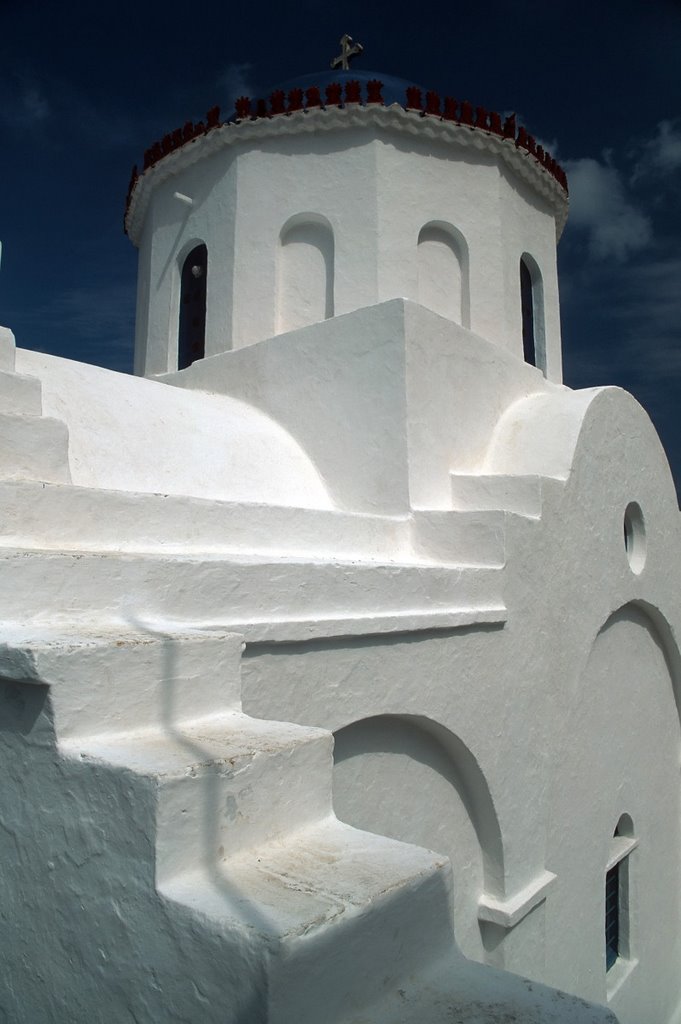 Sifnos Island - Cyclades - Greece - Church architecture - Παναγια Πουλατη - Κυκλαδες - [By Stathis Chionidis] by Stathis Xionidis