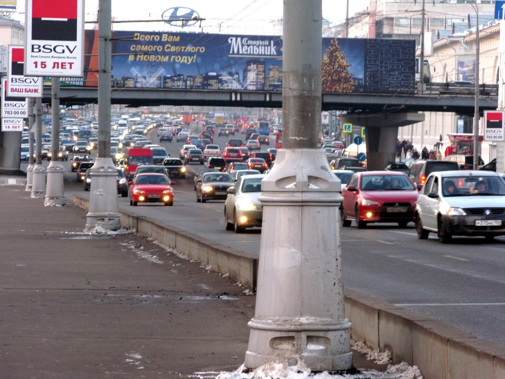 Traffic in Moscow_Dec, 2008 by HOLadd1