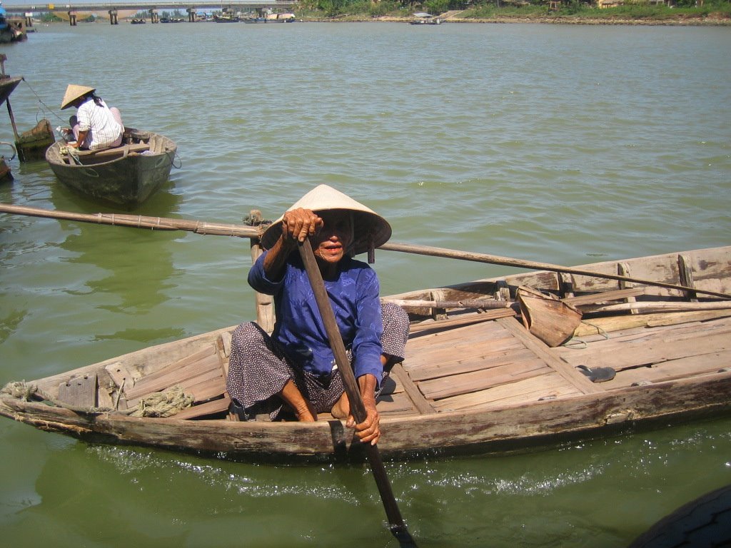 Old begger as pulling into Hoi An by nicksowden