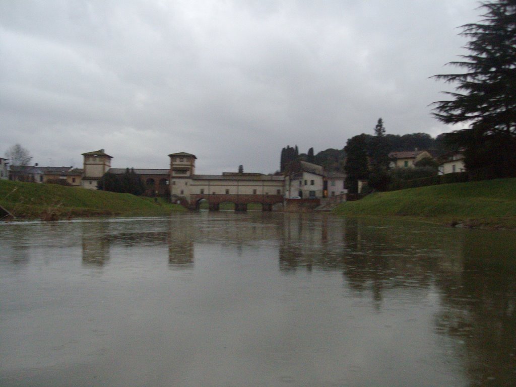 Il Ponte mediceo dall' Usciana by fornese