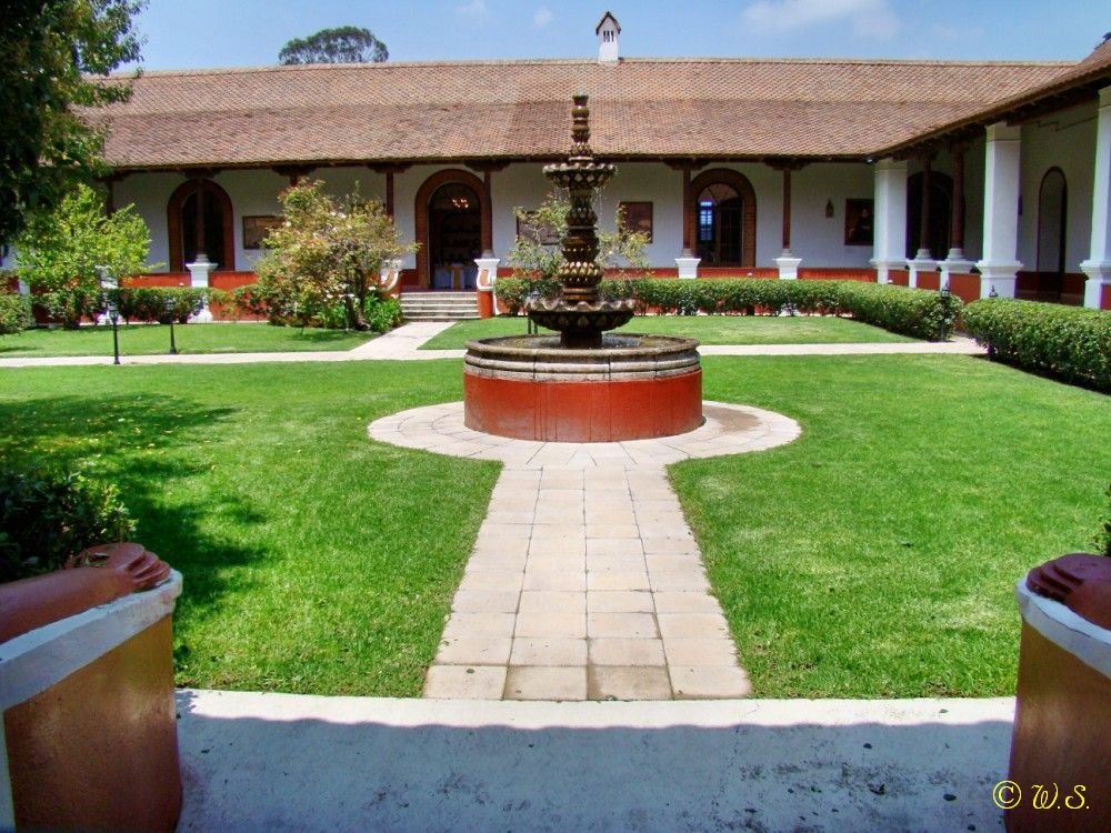 Patio Ex. Hacienda Panoaya by Wilhelm Karl Scheper…