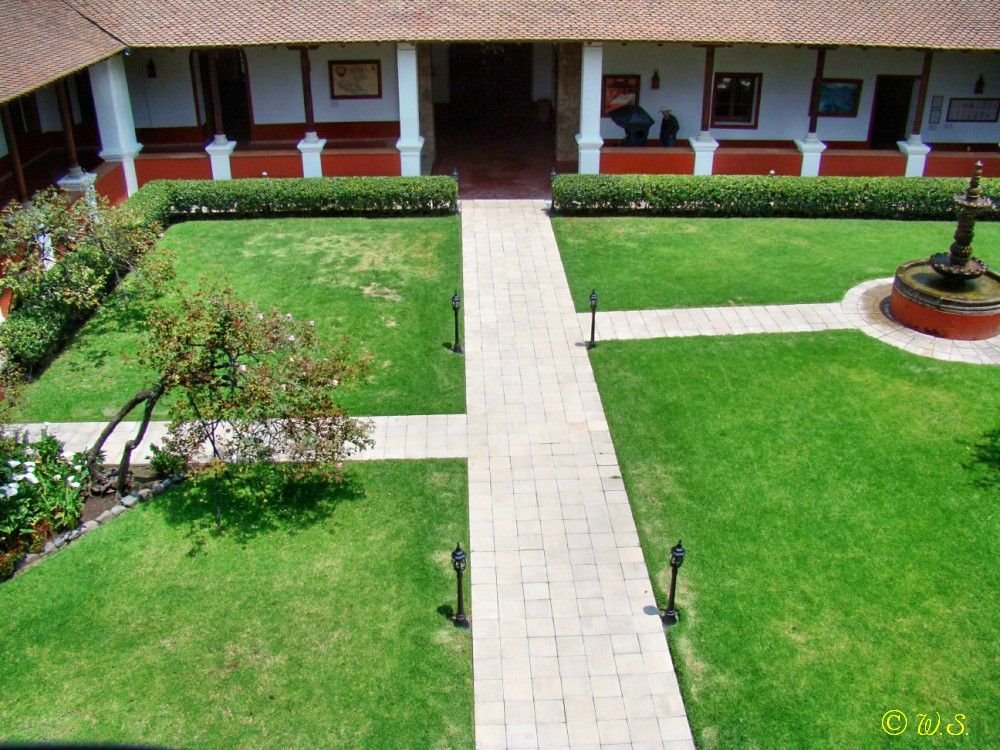 Patio Ex. Hacienda Panoaya by Wilhelm Karl Scheper…