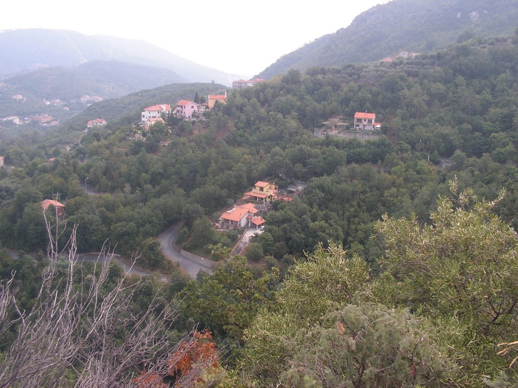 Liguria, Giustenice - panorama by Leszek Kruszyński