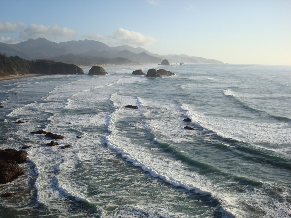 Cannon beach from ecola by kiteroach