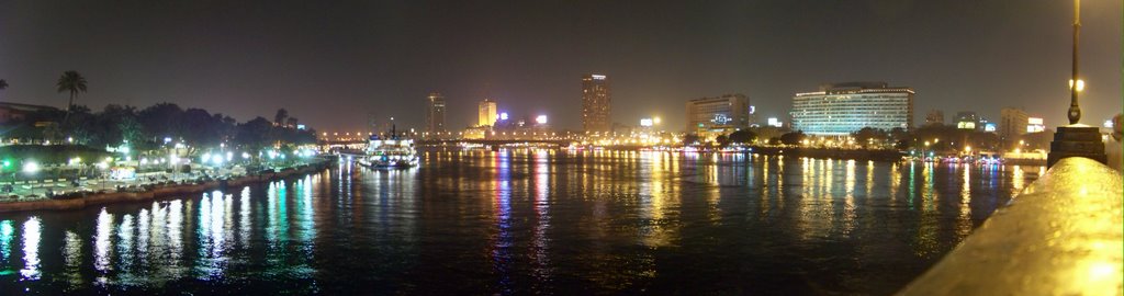 The Nile at night by apduran