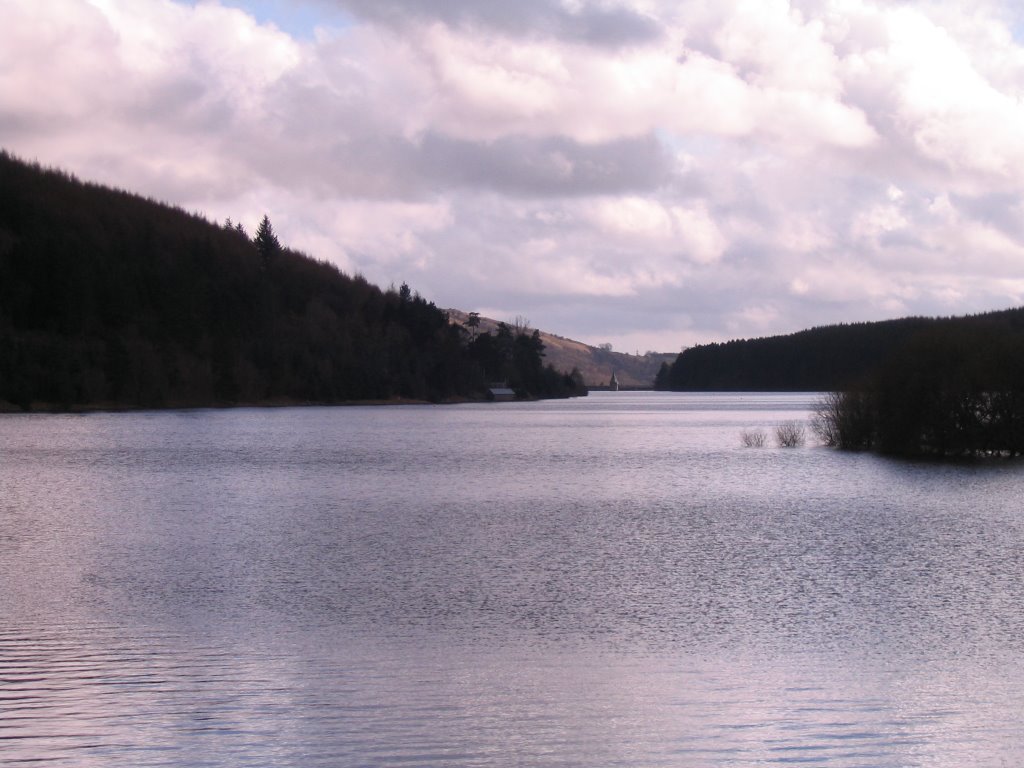 Merthyr Tydfil Sailing Club and Pontsticill Reservoir viewed from the north by Mark Govier