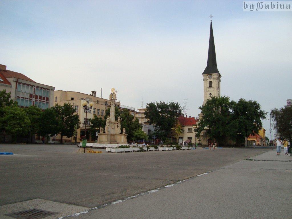 Church at the main square by number zero