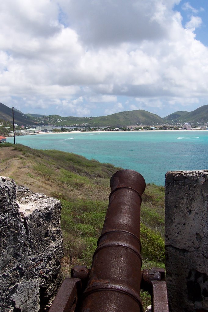 Phillipsburg from Fort Amsterdam by Glenn Aker