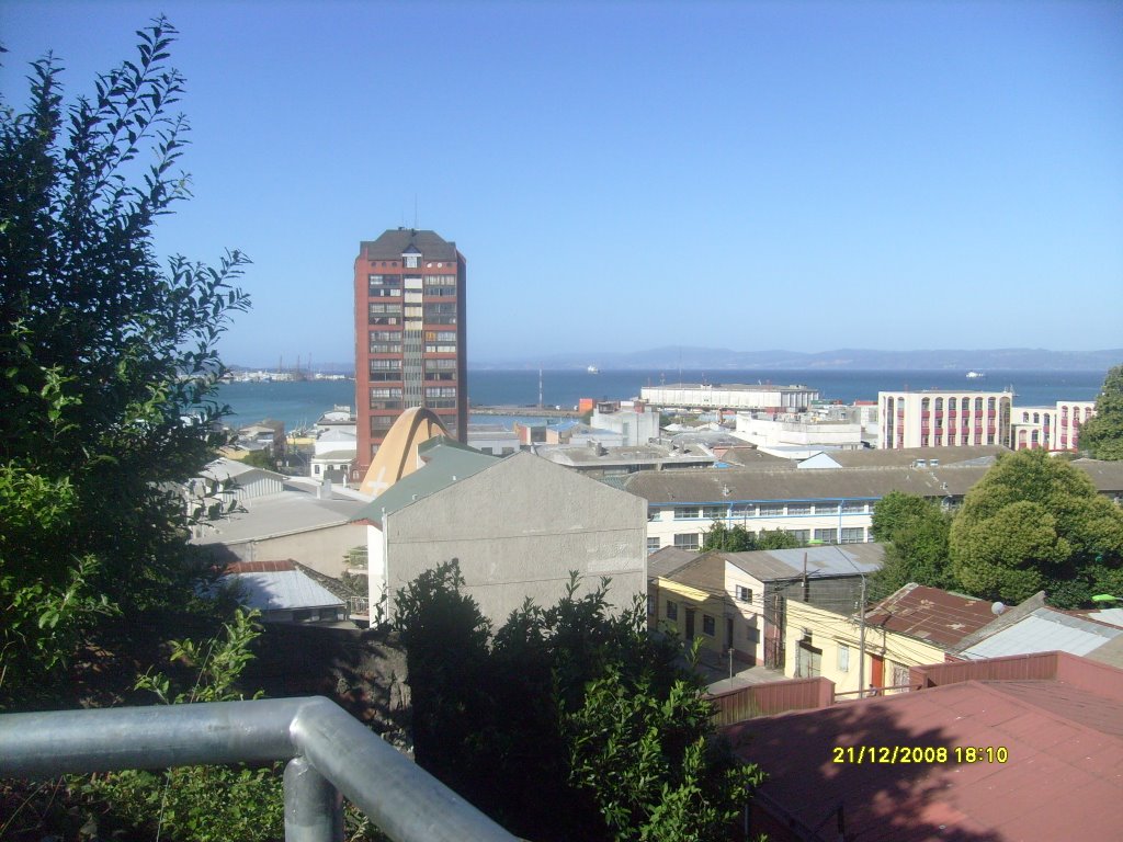 Torre Prat e Iglesia San José de Talcahuano by Antonio Benjamín Arr…