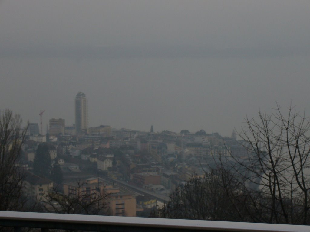 Montreux, depuis la Route de l'Arzillière by Swisser