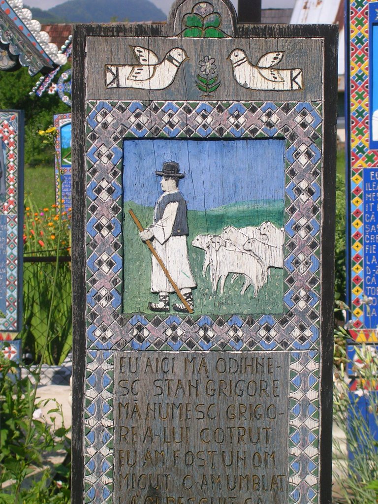 Cimitirul vesel din Sapanta (Maramures, Roemenië) by Jo Van Schoors