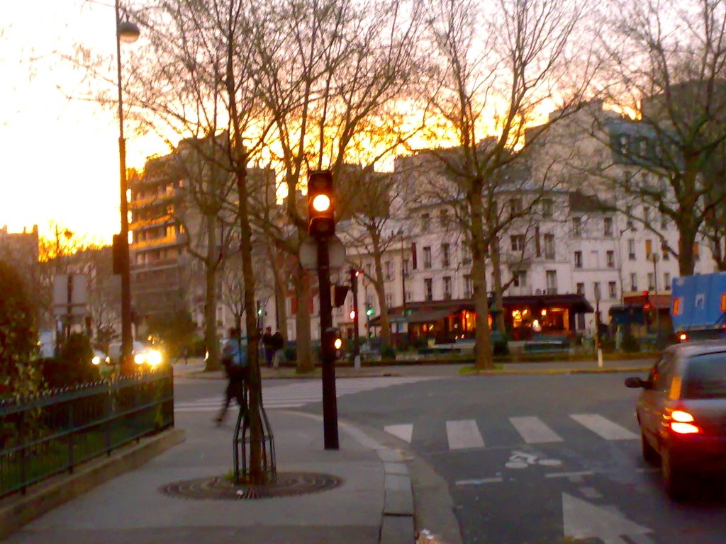 Morning Calm on Picpus, Paris XII by Vincent H. Paboya