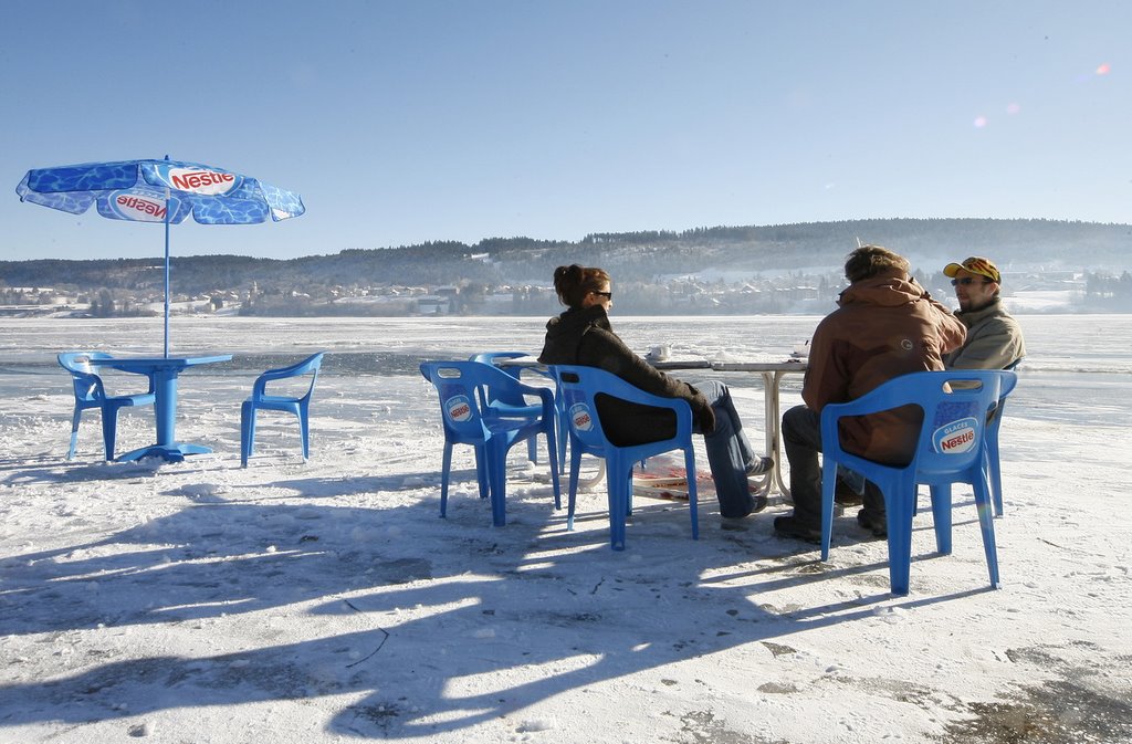 Glaces sur glace - H.B. by Henri Bertand