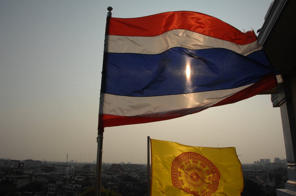 Bangkok - Ban Bat - Golden Mount by © Sonny☼