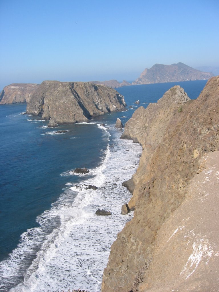 South west Anacapa by goldendogwalker