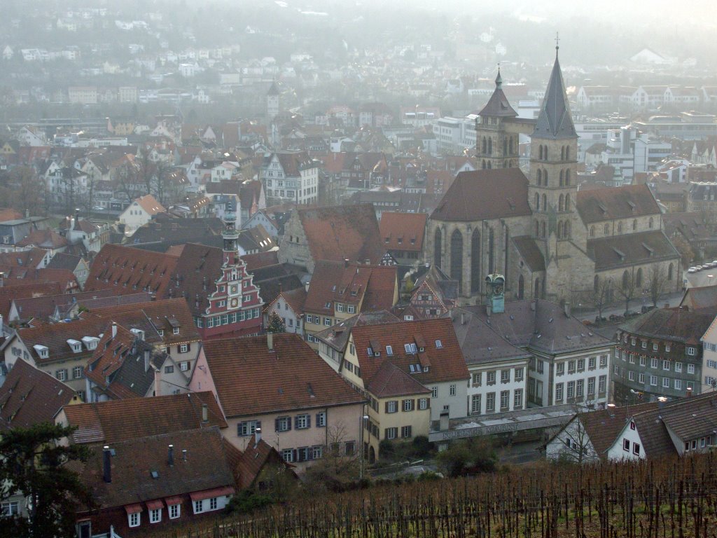 Die Altstadt zu Esslingen by Schwabendude