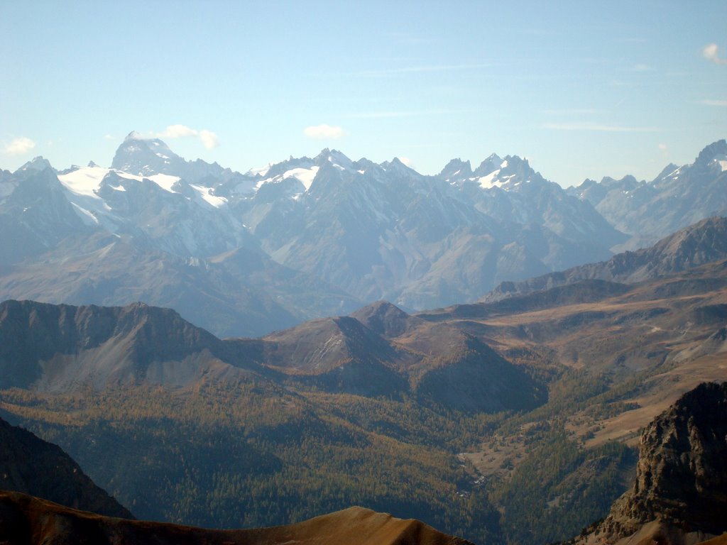 Col du Granon Massif de l'Oisans by jean Claude Serriere