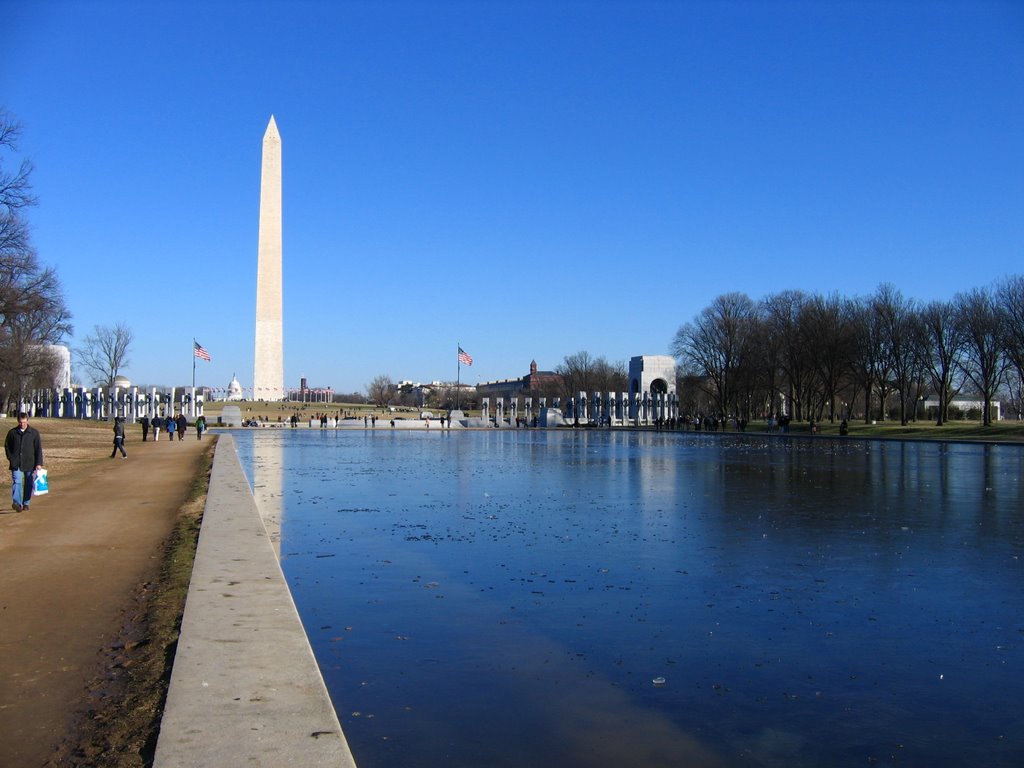 Icy Reflecting Pool by perkins4