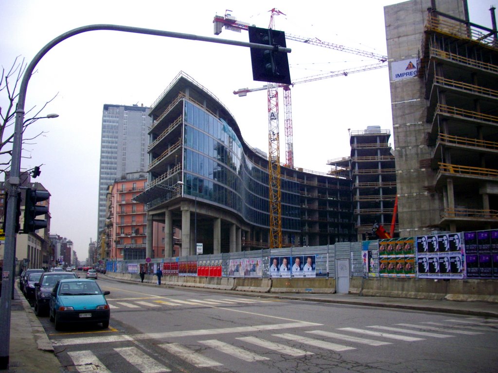 Milano - Palazzo della Regione Lombardia (in costruzione) by Gianluca Di Giuseppe