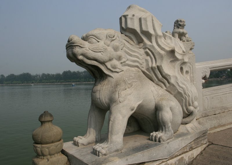 Summer Palace Beijing China by Gordon Whorwood