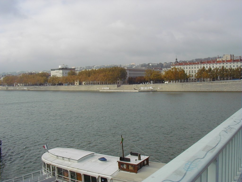 Rhône - Pont de la Guillotière - 10 Novembre 2004 by Lokikete