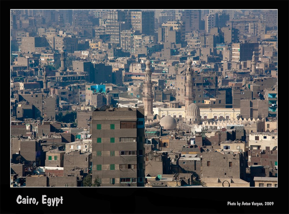 View of Cairo from the Citadel by Anton Vergun