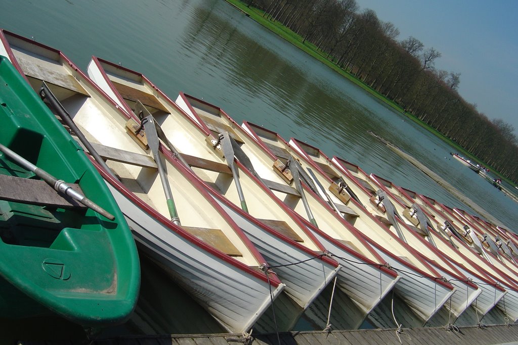 Boats @Versailles Gardens by mycamerashots.com