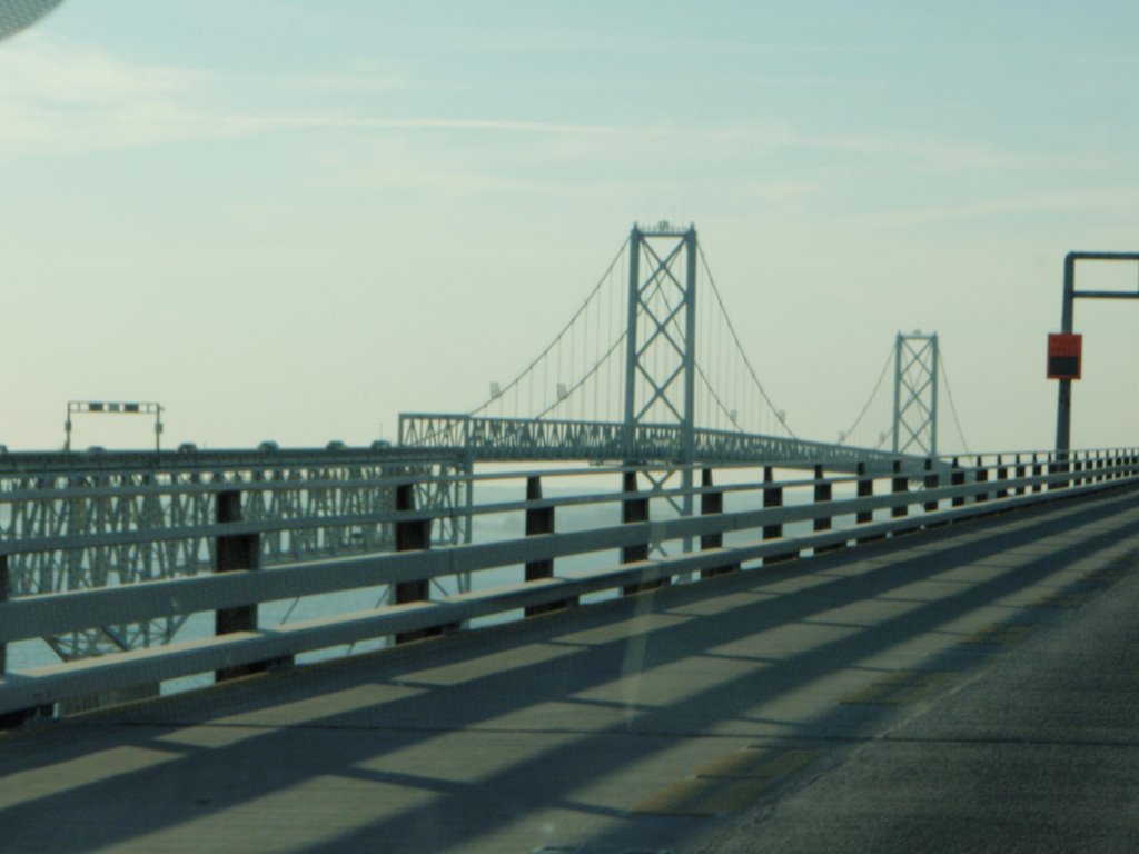 Chesapeake Bay Bridge east bound span by Danny Smith Jr