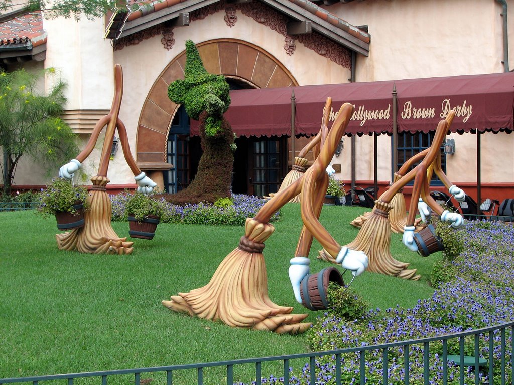 Brooms at the Brown Derby by Ed Kocialski