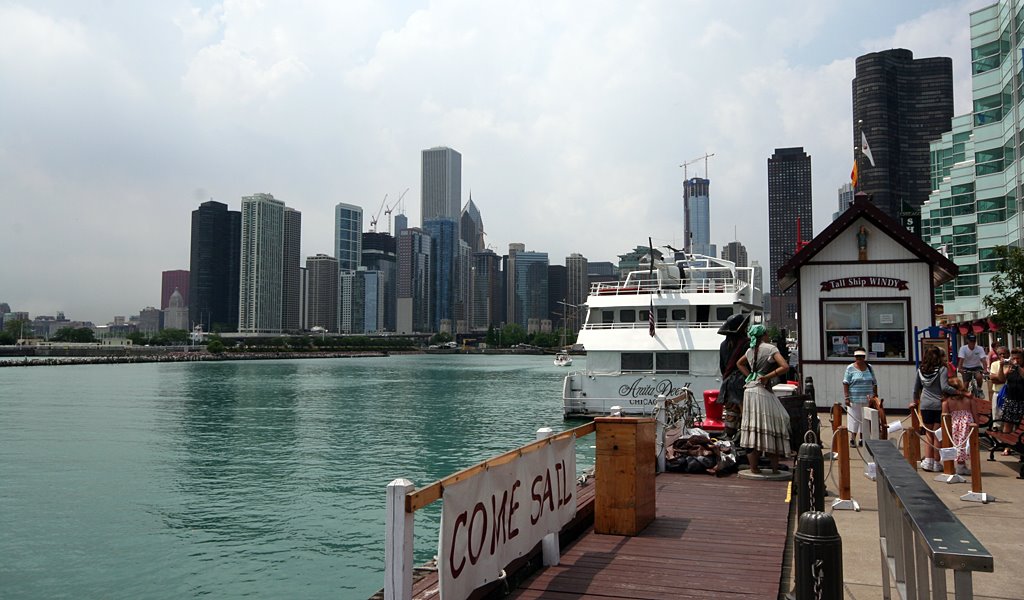 Navy Pier Chicago by Alexander Perez