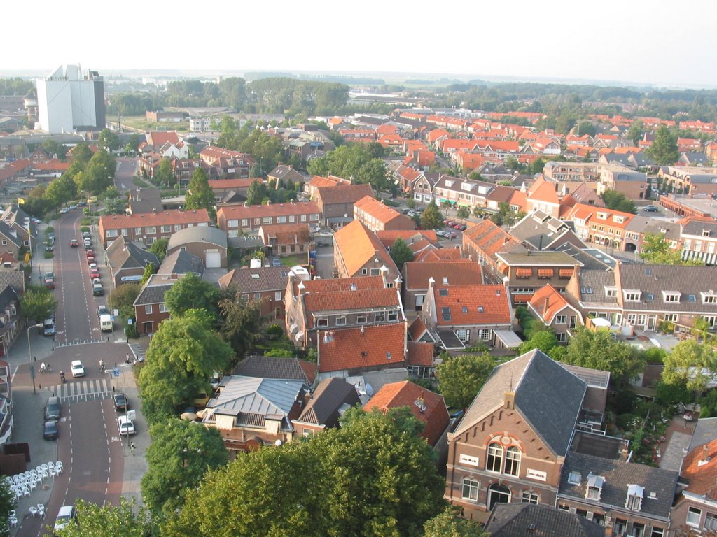 Nijkerk Grote Kerk uitzicht 360* #1 by Peter Slendebroek